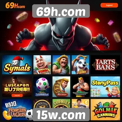 Análise da biblioteca de jogos disponíveis no 69h.com
